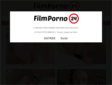 Tablet Screenshot of filmporno24.com